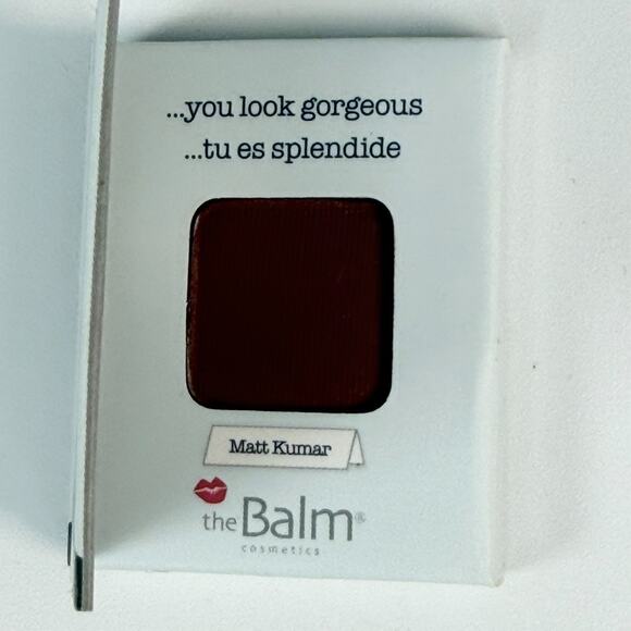 The Balm Meet Matt(e) Trimony Eye Shadow 16B2 Brown Travel .018 oz .5g New - Picture 2 of 6